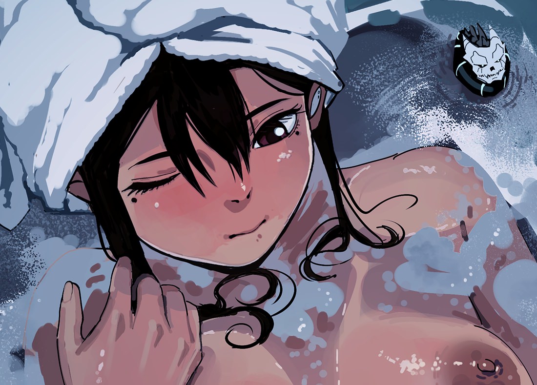 Kaiju No 8 Hentai: Mina Ashiro on Cleaning Duty